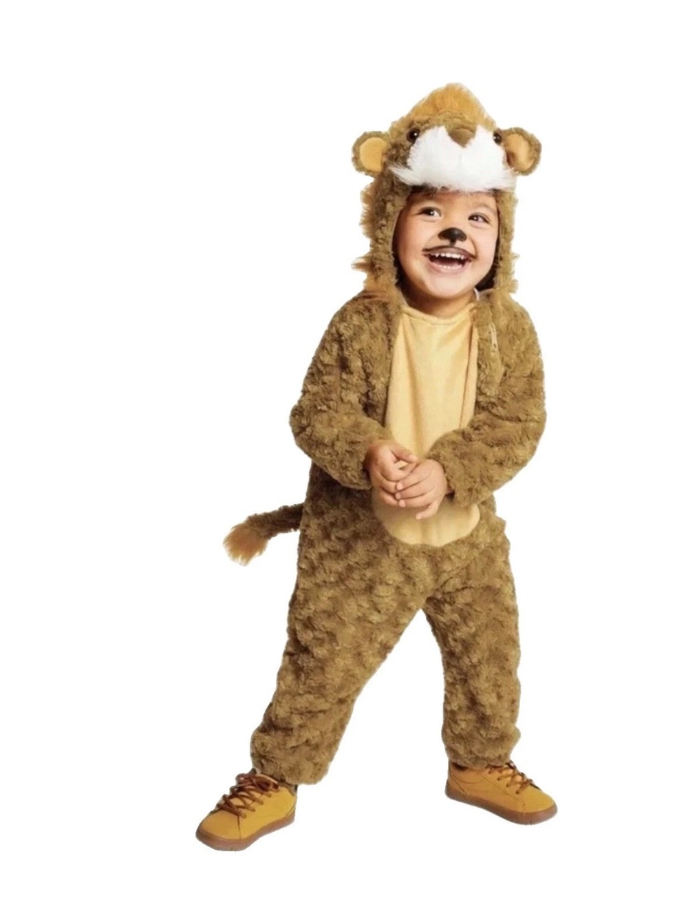 Kids Brown Plush Lion Dress up Halloween Costume 18-24 months
